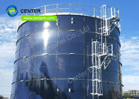 ANSI 61 下水処理装置のための商用ボルトガラス溶融鋼タンク