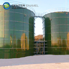 容量拡大ボルト付き鋼製廃棄物水処理タンク