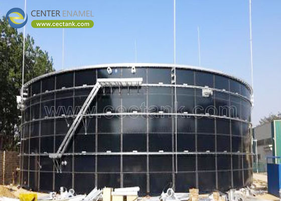 Glass Coated Steel Industrial Water Tanks / 50000 gallon water storage tanks