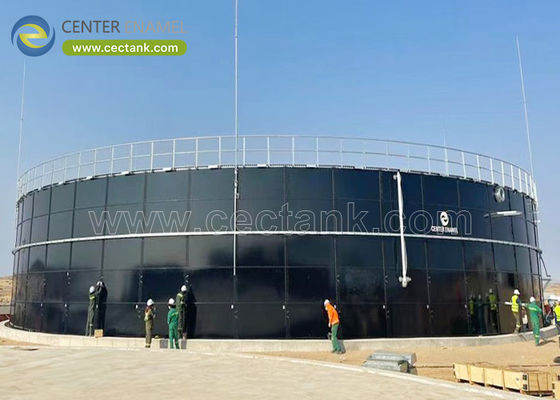 Glass-Fused-To-Steel (GFS) Bolted Storage Tanks for Municipal Wastewater Treatment