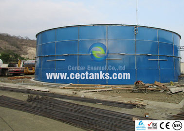 産業用ガラスで覆われた水貯蔵タンク