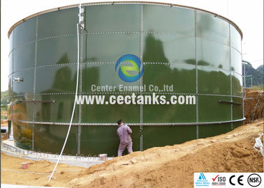 汚水泥処理のためのエナメル塗装された廃棄水貯蔵タンク