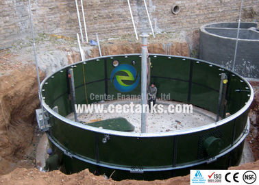 鋼鉄の耐腐蝕性と柔軟性を持つGFS廃棄物水貯蔵タンク