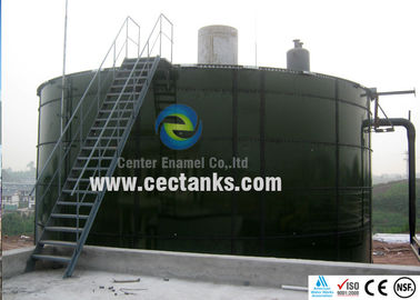 エナメルで覆われた鋼鉄の消防水タンク/3万ガロンの水貯蔵タンク