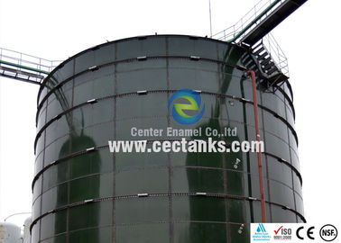 アルミのフラット屋根の飲料用ガラス覆い鋼タンク / 水貯蔵タンク