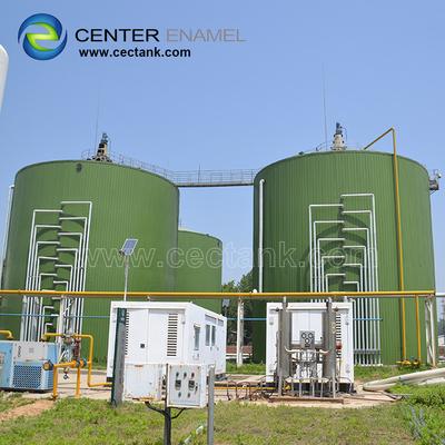 センターエナメルは,廃水処理プロジェクトのためのガラスと鋼に溶融したSBRタンクを提供します.