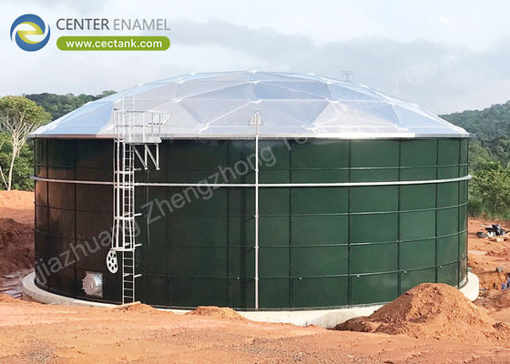 耐腐食 アルミドーム屋根 API 650 AWWA 飲料水と排水用