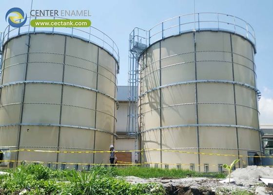 センターエナメは,飲料水プロジェクトのためのエポキシコーティング鋼タンクを提供