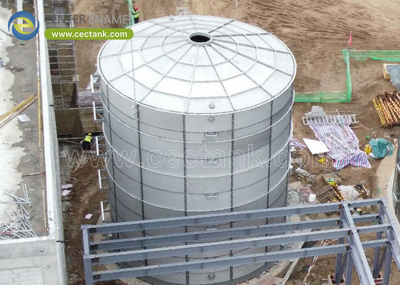 センターエナメルは,水処理施設のためのステンレス鋼の水タンクをカスタマイズしています