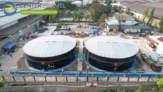 耐久性 アルミ ジオデシック ドーム 屋根 廃水 貯蔵 タンク
