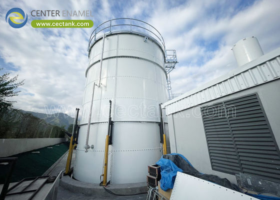 水供給と貯蔵のためのNSF-61認証を持つガラスで包帯された鋼ボルトタンク