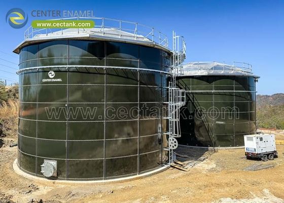 NSF 61 飲水貯蔵のための承認されたボルト鋼タンク:飲水のための安全で信頼性の高い解決策