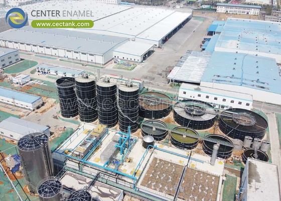 廃水 処理 施設 の ガラス 面 の 鉄 の 廃棄 水 貯蔵 タンク: 効率 的 な 貯蔵 と 処理 の 優れた 解決策