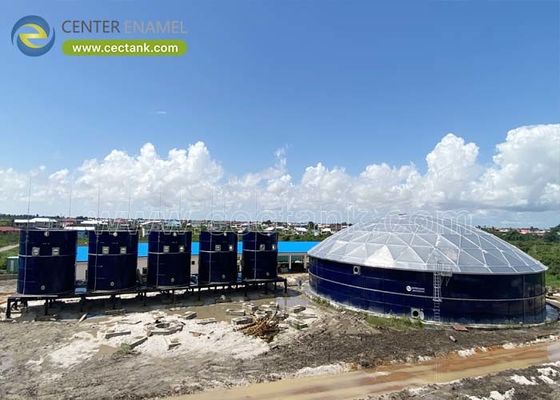 都市廃棄水の貯蔵のためのガラスと鋼が融合した水タンク:持続可能な廃棄水の管理のための理想的な解決策