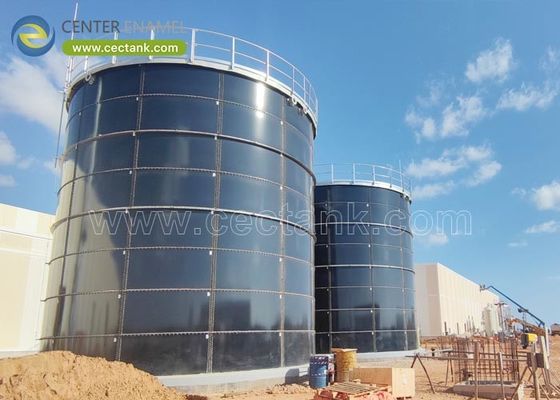 センターエナメル: 下水貯蔵と流水貯蔵のための高性能GFSタンクを提供