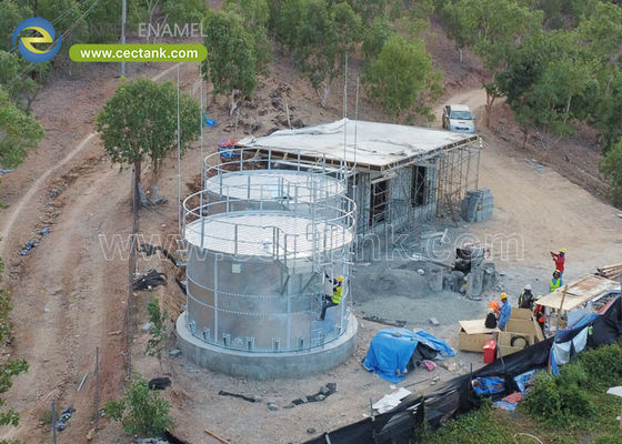 灌漑の合理化：果樹園の水貯蔵用頑丈な亜鉛メッキ鋼製タンク