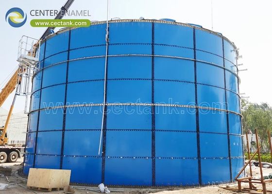 バイオガスの生成における制御された発酵プロセスのためのエポキシ覆い鋼アナエロビック発酵容器