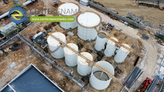エポキシ樹脂塗装鋼製ボルト締めタンク：腐食性化学物質の保管に安全