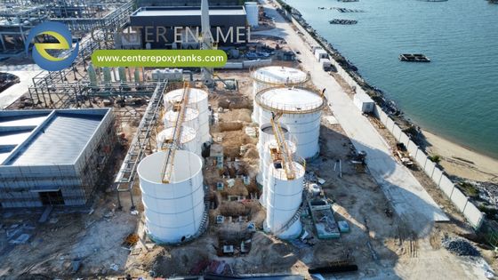 農業廃棄物用のエポキシコーティング鋼ボルトタンク バイオガス消化機:農場の廃棄物を再生可能エネルギーに変える