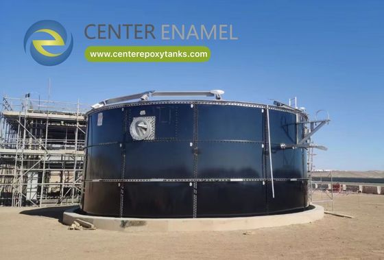 エポキシで覆われた鋼のボルト付きタンク 厌気消化装置 (AD) のコアコンポーネント