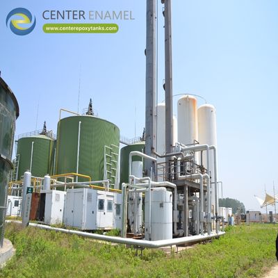 農業用消化器のダブルメムラン屋根:農場で消化するための密封されたカバー.