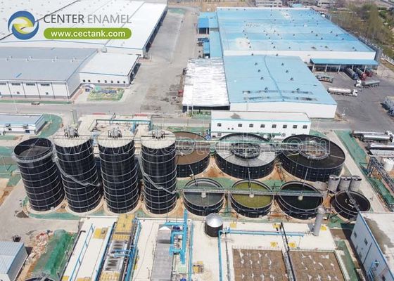 プロセスの安定性のための精密制御:センターエナメルのボルト鋼調節タンク