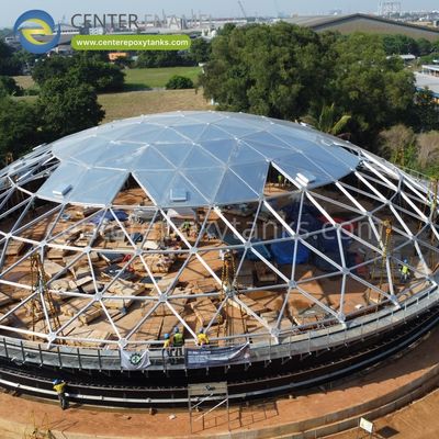 石油貯蔵タンク用アルミニウムドーム屋根：VOC排出量を制御し、蒸発損失を削減します