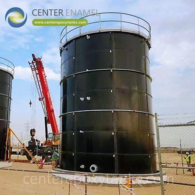 酪農産業廃水処理用フュージョンボンドエポキシタンク：牛乳および処理排水を管理するための、丈夫で漏れ防止のオプションです。