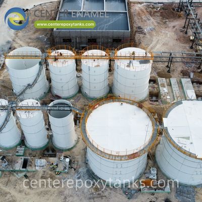 食肉処理場廃水処理用FBEコーティングタンク - 高固形分・高負荷排水用の頑丈な容器。