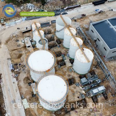 農業排水処理用FBEコーティングタンク - 農場からの流出水や有機廃棄物向けの、強力で耐腐食性の容器。