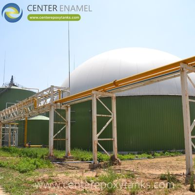 Double Membrane Biogas Holder for a Bio-CNG Plant: Provides the Crucial Buffer Storage for Low-Pressure Gas Before the Upgrading and Compression Stages