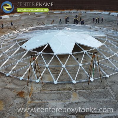 Internal Floating Roof for Heavy Fuel Oil Storage Tanks: Helps Contain Odors and Protects the Tank Contents from Environmental Exposure