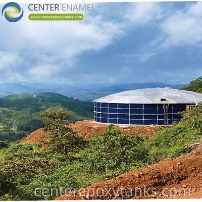 Aluminum Dome for a Silo Tank: Provides a Strong, Lightweight, and Self-Supporting Roof for Dry Bulk Goods