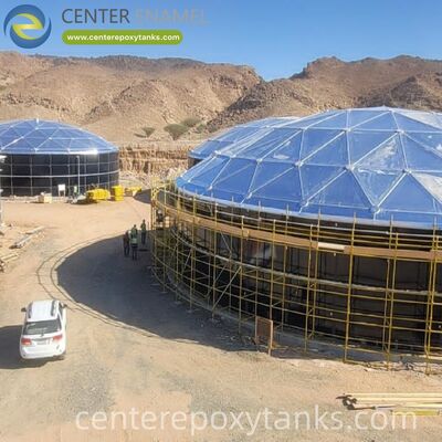Aluminum Dome for a Farm Water Tank: Shields Large Volumes of Agricultural Water from Algae Growth and Debris