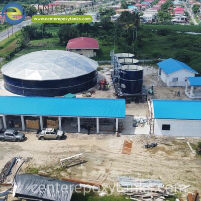 溶接 された 鉄鋼 の ビツウム タンク の 内部 の 浮き 屋根: 表面 の 酸化 と 熱 損失 を 防止 する