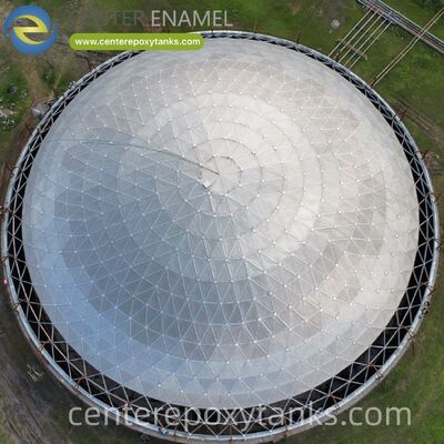 溶接した炭素鋼混合原油タンクのための内部浮き屋根: 複雑なオイル混合中にライトエンド損失を防ぐ