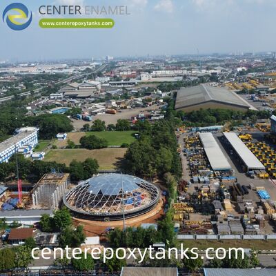 石油貯蔵タンク用溶接鋼製タンク用外部浮き屋根：製品損失を削減するための信頼性の高い蒸気バリアを提供します