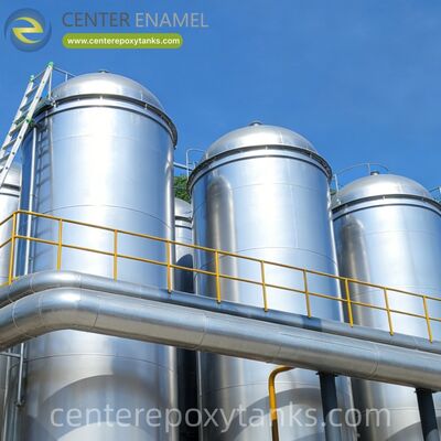 溶接した炭素鋼のバイオ燃料タンクの外面浮き屋根: 製品の安定性を維持し,蒸気排出量を低下させる