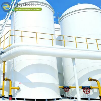 溶接ステンレス鋼製ジェット燃料貯蔵タンク用外部浮屋根：最高の清浄度と航空グレードの純度を保証