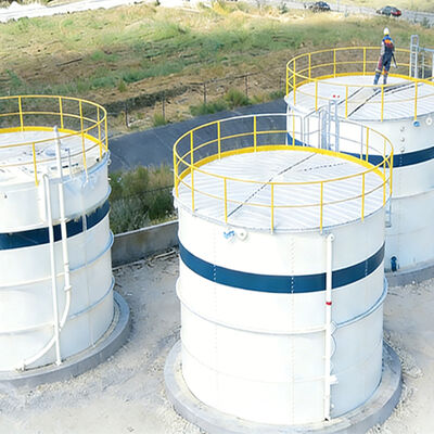 センターエナメルによるプレミアム 溶接鋼 貯蔵ソリューション