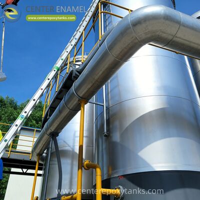 鋼鉄燃料貯蔵のための溶接鋼タンク:様々な石油製品の高強度,長期貯蔵のための業界標準