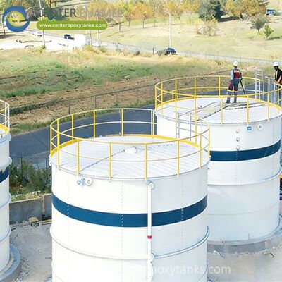 ボルト付き油貯蔵タンクの外面浮き屋根:ボルト付き組成のモジュール効率と高性能蒸気抑制を組み合わせます