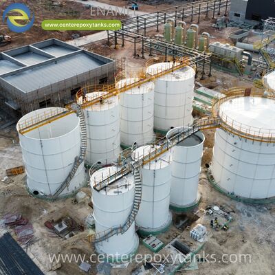 浄化プールタンクとしてボルト付き水貯蔵タンク:安定したモジュール構造で水処理における沉着プロセスを容易にする.