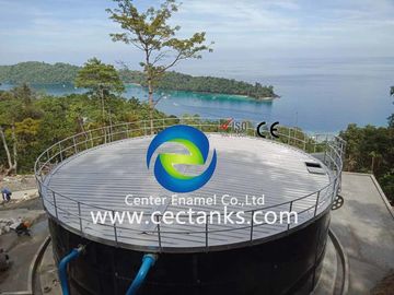 工業用水貯蔵のための経済的なエナメルタンク/ガラスで覆われた鋼タンク