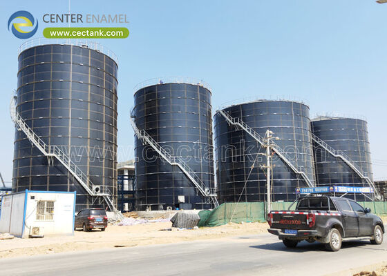 Leachate Storage Tanks Made in China Certified GFS Leachate Tanks from Center Enamel