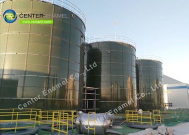 工業用液体貯蔵のための3万ガロンのガラスと鋼のタンク