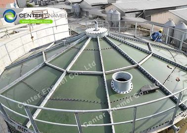 35000 ガロン アルミニウム合金 トローデック屋根の工業用水タンク