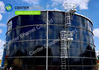 ガラスの溶融鋼屋根 ステンレス鋼のボルトタンク / 工業用水タンク