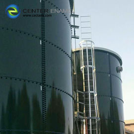 ガラスで覆われた鋼 5000m3 バイオガスの貯蔵タンク 耐久性があり拡張可能