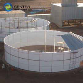 20 m3 工業用水タンク / GFS 飲料水貯蔵タンク 優れた補助とアルカリ耐性